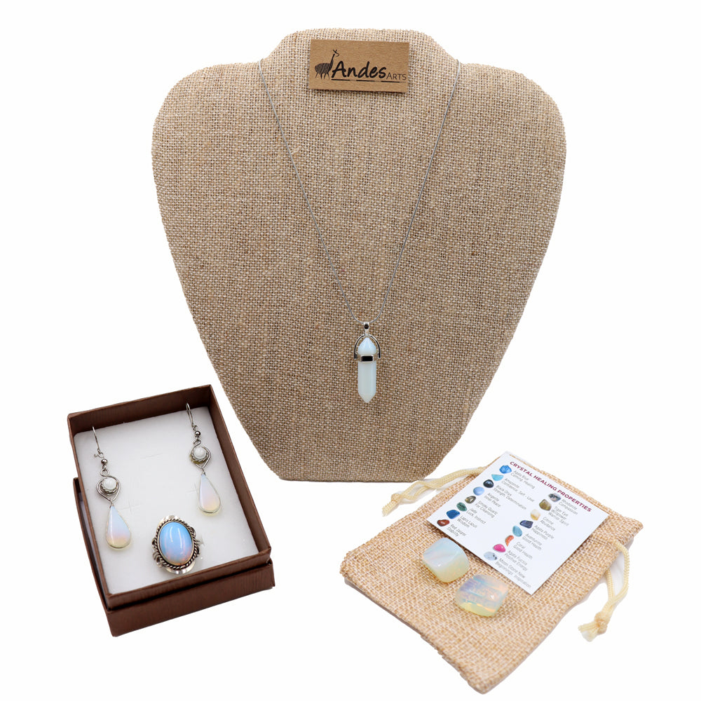 Moonstone Jewellery Set