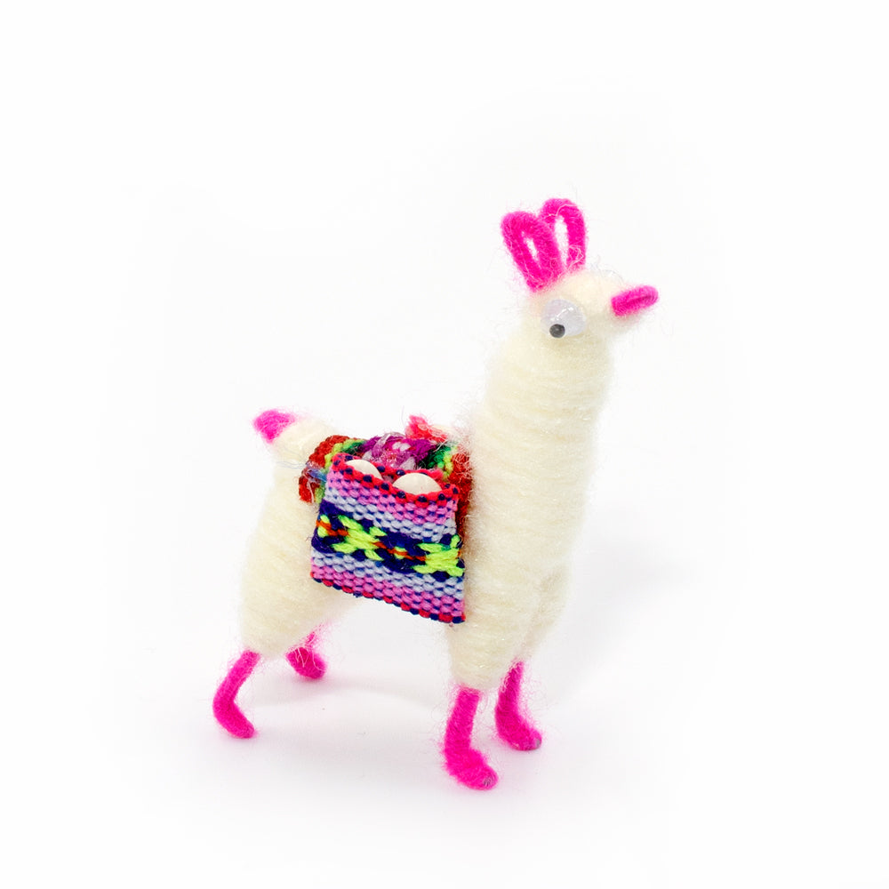 Miniature Llama Figurine