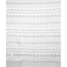 Load image into Gallery viewer, Alpaca Crafted Blanket- Throw Geometric
