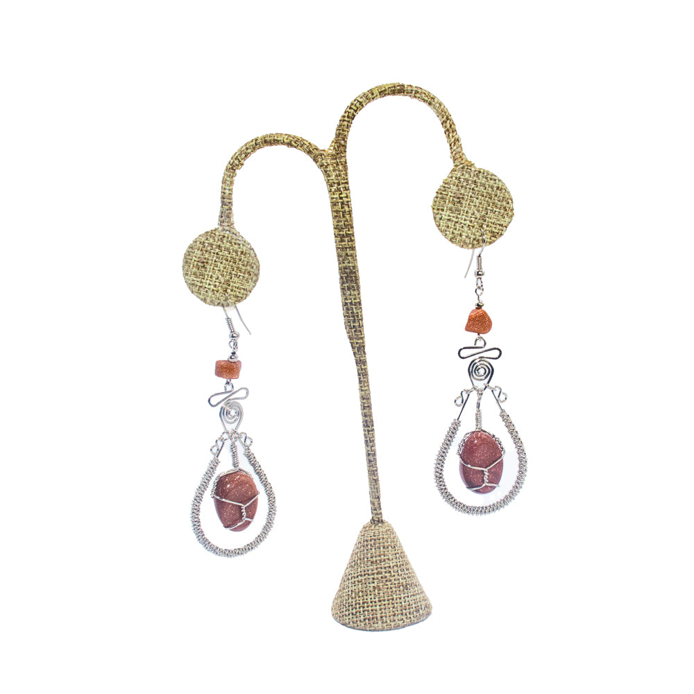 Sandstone earrings on sale