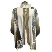 Load image into Gallery viewer, The Alpaca Poncho- Beige
