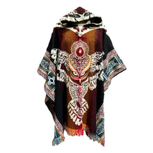 Load image into Gallery viewer, The Original Owl Poncho- Multicoloured
