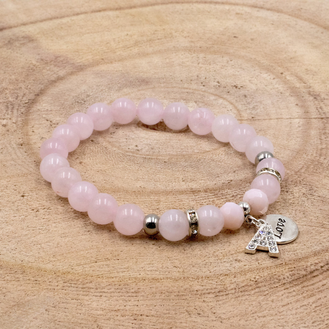 Rose Quartz- Customize My Letter