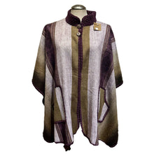 Load image into Gallery viewer, The Alpaca Poncho- Purple
