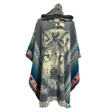 Load image into Gallery viewer, The Original Wolf Poncho- Beige
